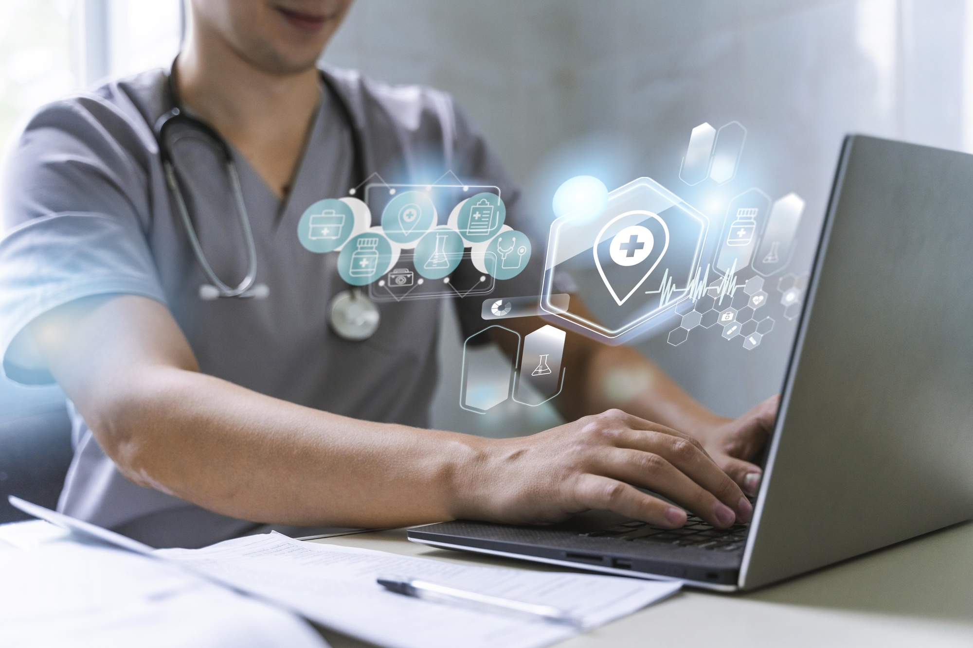 Web Development for Healthcare Data Management